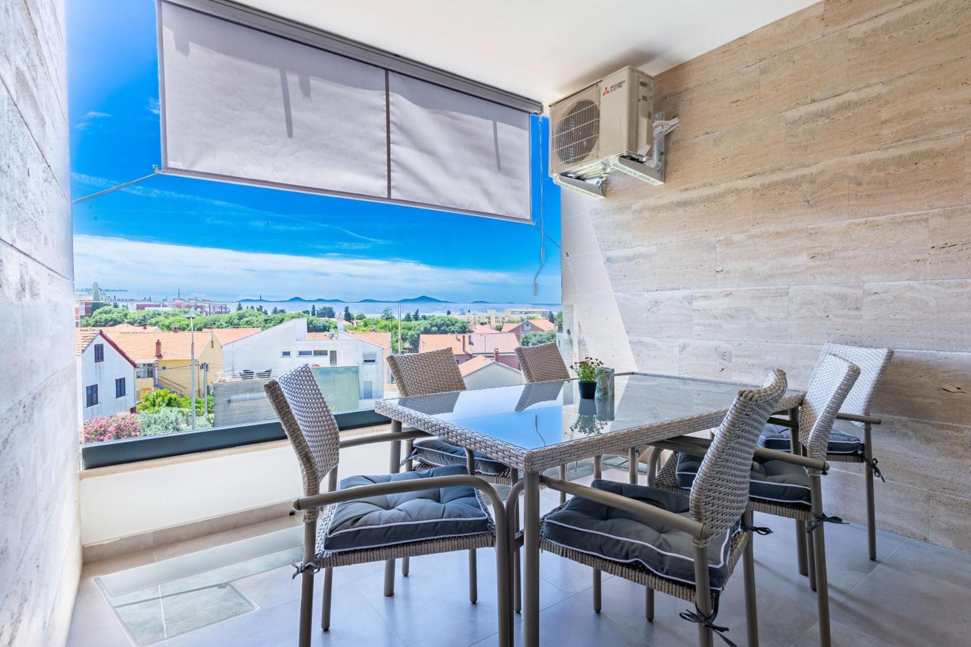 זאדאר Apolon 2Bdr Apartment With Balcony מראה חיצוני תמונה
