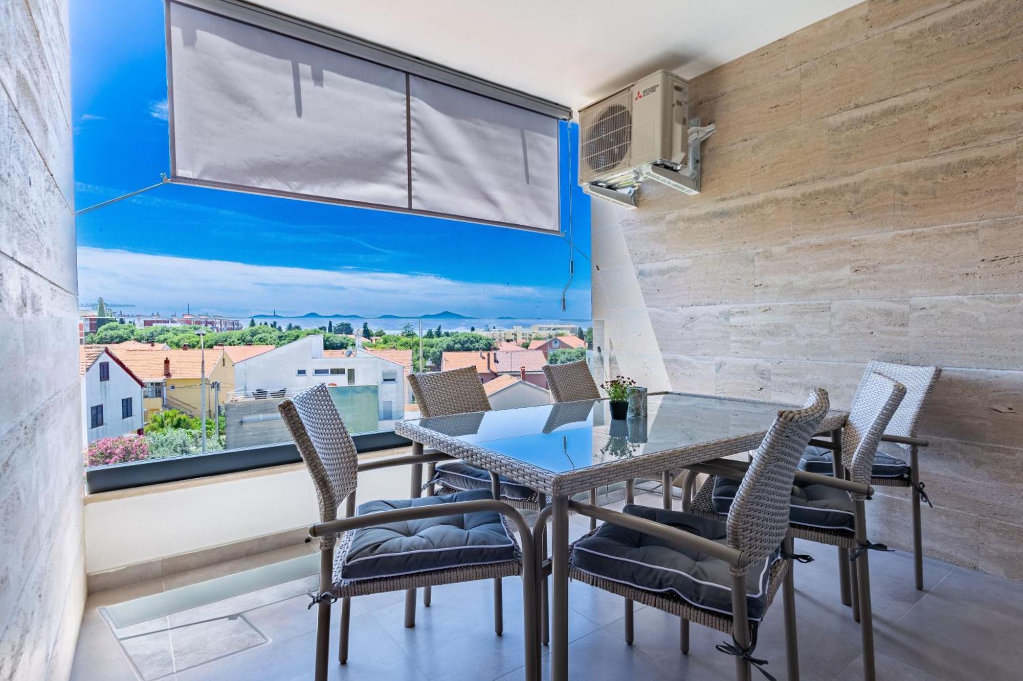 זאדאר Apolon 2Bdr Apartment With Balcony מראה חיצוני תמונה